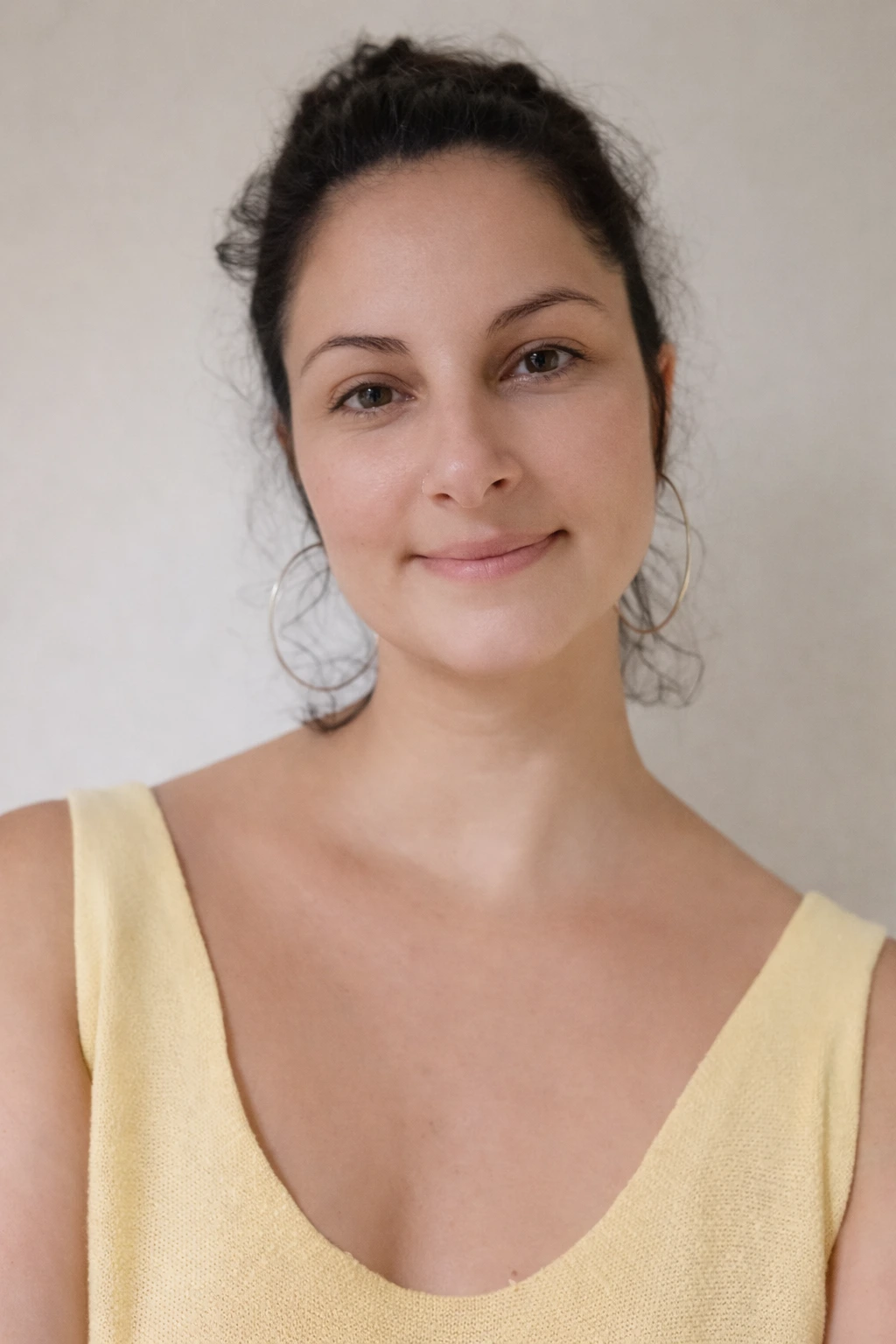 Elizabeth Cueli, profesora de francés y música del Teatro Colón, en su estudio de Hermes Academia de Idiomas.